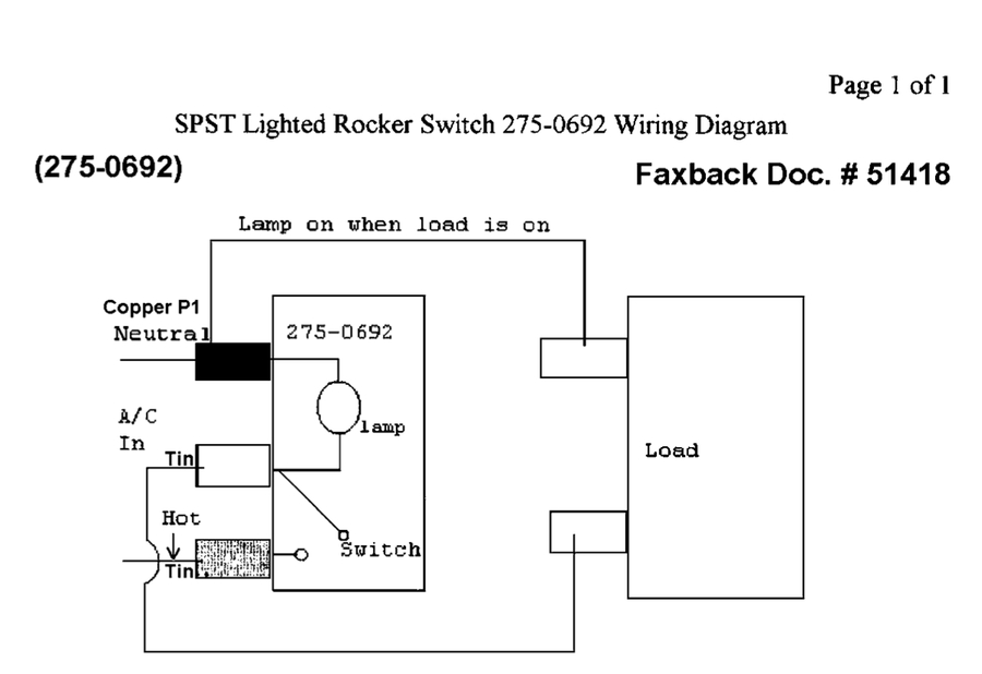 hook up toggle switch